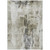 9' X 12' Taupe Ivory And Gray Abstract Washable Indoor Outdoor Area Rug
