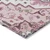 8' X 10' Pink Ivory And Gray Oriental Washable Indoor Outdoor Area Rug
