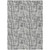 9' X 12' Gray And Charcoal Abstract Washable Indoor Outdoor Area Rug