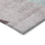 9' X 12' Teal Blue Brown And Beige Geometric Washable Indoor Outdoor Area Rug