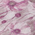 8' Plum Mauve And Pink Round Floral Washable Indoor Outdoor Area Rug