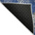 9' X 12' Navy Blue Brown And Ivory Polka Dot Washable Indoor Outdoor Area Rug