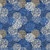 9' X 12' Navy Blue Brown And Ivory Polka Dot Washable Indoor Outdoor Area Rug