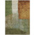 9' X 12' Green Copper And Beige Abstract Washable Indoor Outdoor Area Rug