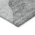 10' X 14' Silver Gray And Graphite Abstract Washable Indoor Outdoor Area Rug