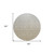 8' Taupe And Gray Round Geometric Washable Indoor Outdoor Area Rug - 880016706277