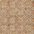 10' X 14' Copper Gray And Beige Floral Washable Indoor Outdoor Area Rug