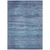 9' X 12' Denim Blue And Sky Blue Abstract Washable Indoor Outdoor Area Rug - Denim Blue, Sky Blue