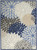 12' X 15' Blue And Ivory Indoor Outdoor Area Rug