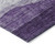 9' X 12' Lavender And Purple Abstract Washable Indoor Outdoor Area Rug