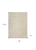 4' X 6' Beige And Ivory Indoor Outdoor Area Rug