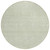 8' Artichoke Green And Gray Round Geometric Washable Indoor Outdoor Area Rug