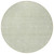 8' Artichoke Green And Gray Round Geometric Washable Indoor Outdoor Area Rug