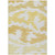 9' X 12' Gold Beige And Wheat Abstract Washable Indoor Outdoor Area Rug Transitional Style - Gold, Beige, Wheat Color