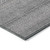 10' X 14' Gray Striped Washable Non Skid Indoor Outdoor Area Rug