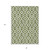 8' X 10' Olive Green And Ivory Geometric Washable Indoor Outdoor Area Rug - Olive Green, Ivory
