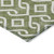 8' X 10' Olive Green And Ivory Geometric Washable Indoor Outdoor Area Rug - Olive Green, Ivory