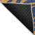 8' X 10' Navy Blue And Pink Animal Print Washable Indoor Outdoor Area Rug