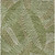 9' X 12' Olive Green Brown And Ivory Floral Washable Indoor Outdoor Area Rug