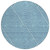 8' Teal Blue And Ivory Round Geometric Washable Indoor Outdoor Area Rug