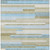 8' X 10' Sky Blue And Denim Blue Striped Washable Indoor Outdoor Area Rug