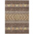 10' X 14' Brown Wheat And Copper Southwestern Washable Indoor Outdoor Area Rug