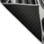 8' X 10' Black Gray And White Abstract Washable Indoor Outdoor Area Rug