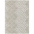 10' X 14' Beige And Ivory Geometric Washable Indoor Outdoor Area Rug - 606114986058