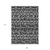 9' X 12' Black And Ivory Southwestern Washable Indoor Outdoor Area Rug
