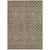 8' X 10' Brown And Beige Geometric Washable Indoor Outdoor Area Rug Transitional Style - Brown, Beige Color