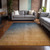 9' X 12' Gold Ombre Washable Indoor Outdoor Area Rug
