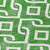 8' Emerald And Ivory Round Geometric Washable Indoor Outdoor Area Rug