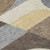 8' Brown Taupe And Wheat Round Geometric Washable Indoor Outdoor Area Rug