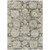8' X 10' Taupe Beige And Gray Floral Washable Indoor Outdoor Area Rug - Taupe, Beige, Gray