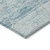 10' X 14' Teal Blue And Ivory Trellis Washable Indoor Outdoor Area Rug - Teal Blue, Ivory