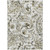 9' X 12' Brown Ivory And Tan Paisley Washable Indoor Outdoor Area Rug