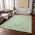 8' X 10' Green And Mint Green Abstract Washable Indoor Outdoor Area Rug