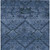 8' X 10' Navy Blue And Denim Blue Floral Washable Indoor Outdoor Area Rug - Navy Blue, Denim Blue