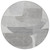 8' Linen And Gray Round Abstract Washable Indoor Outdoor Area Rug - Linen, Gray
