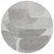 8' Linen And Gray Round Abstract Washable Indoor Outdoor Area Rug - Linen, Gray