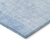 10' X 14' Sky Blue And Denim Blue Geometric Washable Indoor Outdoor Area Rug