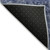 10' X 14' Navy Blue And Charcoal Patchwork Washable Indoor Outdoor Area Rug