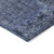 10' X 14' Navy Blue And Charcoal Patchwork Washable Indoor Outdoor Area Rug