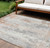 Abstract Washable Indoor Outdoor Area Rug