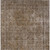 8' X 10' Brown And Beige Medallion Washable Indoor Outdoor Area Rug