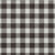 8' X 10' Black And Gray Plaid Washable Indoor Outdoor Area Rug