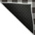 8' X 10' Black And Gray Plaid Washable Indoor Outdoor Area Rug