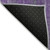 8' Round Purple Round Striped Washable Non Skid Indoor Outdoor Area Rug