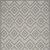 4' X 6' Gray Indoor Outdoor Area Rug