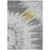 9' X 12' Gray Silver And Charcoal Abstract Washable Indoor Outdoor Area Rug Transitional Style - Gray, Silver, Charcoal Color